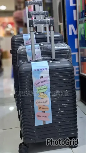 Seti ya Mizigo ya PP 3-in-1 Isiyovunjika - 63cm, 57cm, 48cm