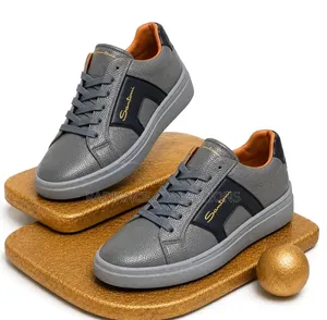 Viatu vya Santoni vya Ngozi Smart Casual - Size 40-45