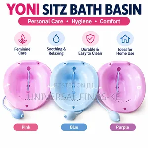 Yoni Sitz Bath Basin with Squeeze Bulb - Personal Hygiene