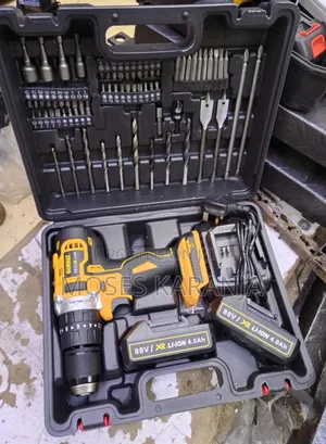 Dewalt Cordless Power Drill with 4.0Ah Batteries & Accessories