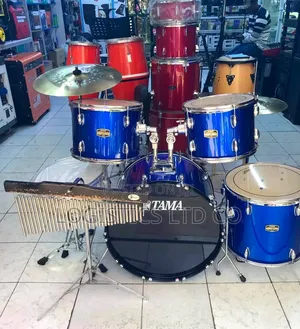 Tama 7 Piece Drum Set - Maganda ya Mti wa Maple 100%