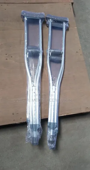 Adjustable Underarm Crutches (Pair) - Quality & Strong