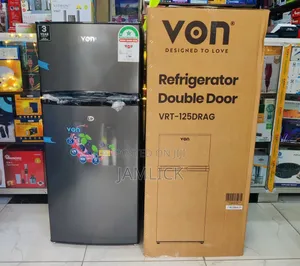 Von Fridge Milango Miwili 125 Litres