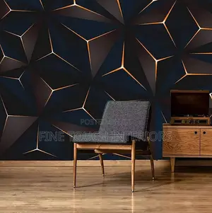 3D Wallpaper ya Kisasa - Usanifu wa Ndani
