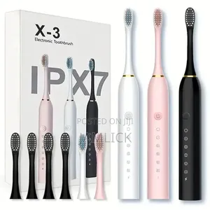 Sonic Electric Toothbrush na Vichwa 4 vya Kubadilisha