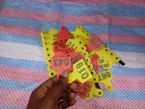 Numbered Ear Tags for Herd Tracking