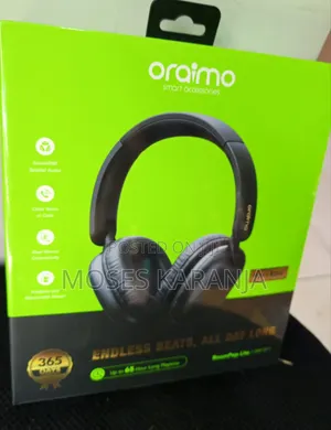 Oraimo BoomPop Lite Headset ya Bluetooth ya Saa 65 na Spatial Audio