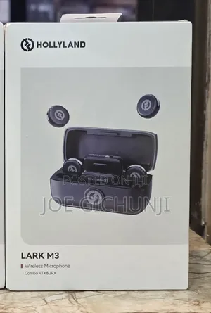 Hollyland Lark M3 Combo (4Tx 2Rx) - Mpya Kabisa