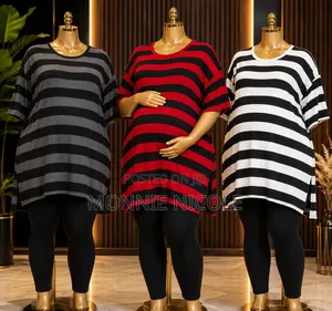 Maternity Baggy T-Shirt & Leggings Set - One Size