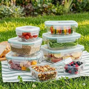 PureGlass 8-Piece Leakproof Meal Prep Pack