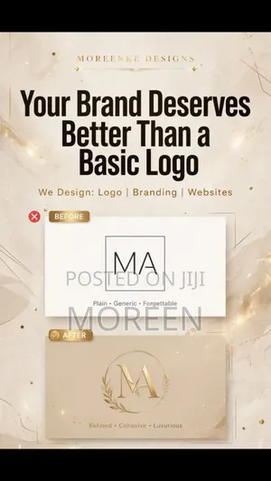 Modern Minimalist Logo Design - KES 500