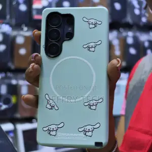 Mint-Green Cinnamoroll Sanrio Case for Samsung S24 Ultra/S25 Ultra