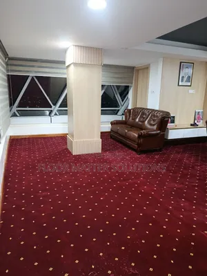 Red Executive Wall-to-Wall Carpet