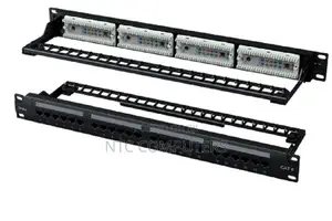 Siemon Z-Max 24-Port Cat6A Shielded Patch Panel