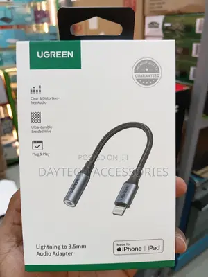 Ugreen Lightning kwa 3.5mm Headphone Jack Adapter