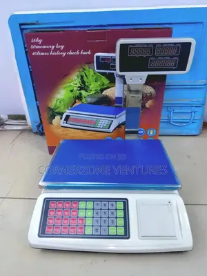 50kg Electronic Weighing Scale yenye Printer Iliyojengwa Ndani
