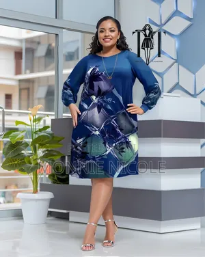 HADA Maternity Dress ya Kawaida - Free Size