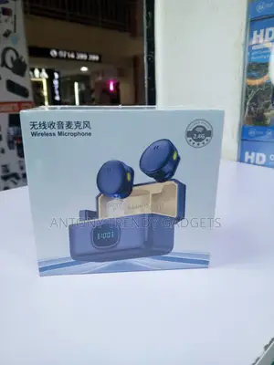 Dual Wireless Magnetic Clip Microphone, 30H Battery, Noise Cancelling