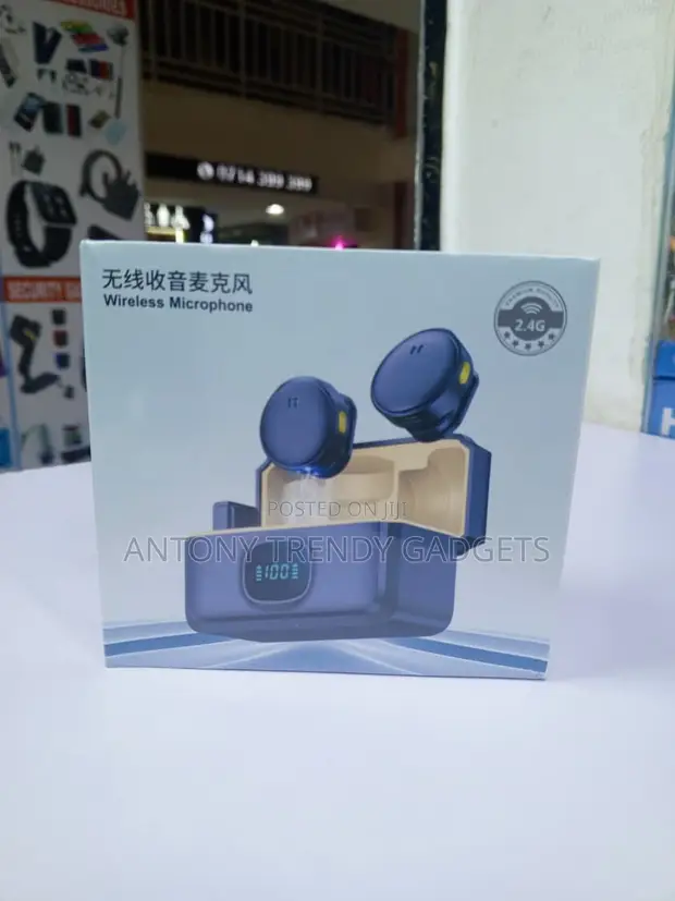 Dual Wireless Magnetic Lavalier Mic for TikTok, YouTube - 1
