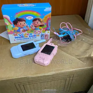 2PCS 200M Walkie Talkie Set with Camera for Kids