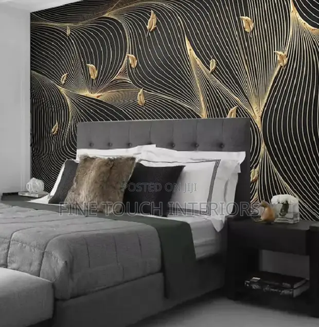 3D Wallpaper for Bedroom Interior Decor - 1