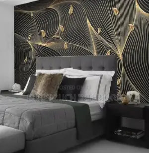 3D Wallpaper for Bedroom Interior Decor