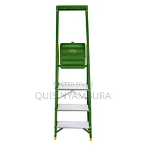 Jadever Ladder ya Hatua 4 ya Chuma na Aluminium