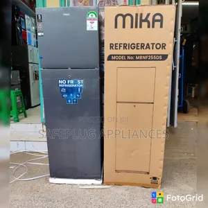 Mika 255L No Frost Double Door Fridge