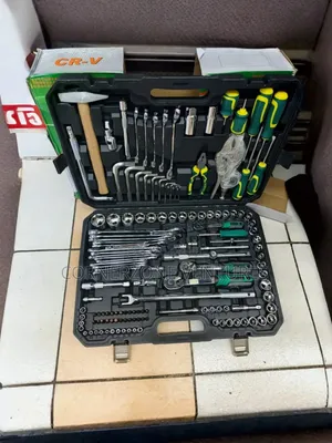 Heavy Duty Mechanical Tool Kit & Socket Wrench Set (144 Pc)