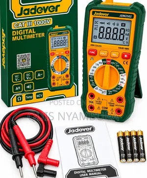 Digital Multimeter CAT III 1000V 4000 Hesabu