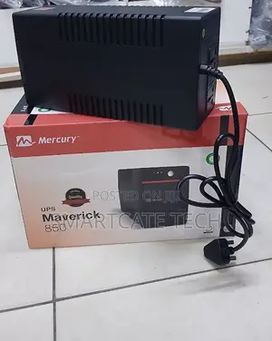 850VA Mercury UPS kwa Kompyuta, Routers na Vifaa vya Ofisi