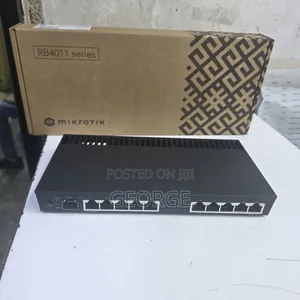 MikroTik RB4011 10 Port Router with 10G SFP+