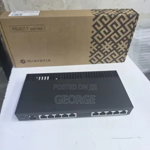 MikroTik RB4011iGS+RM Router ya Gigabit 10