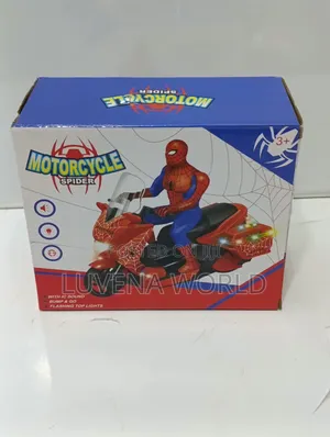 Spiderman Pikipiki ya Betri