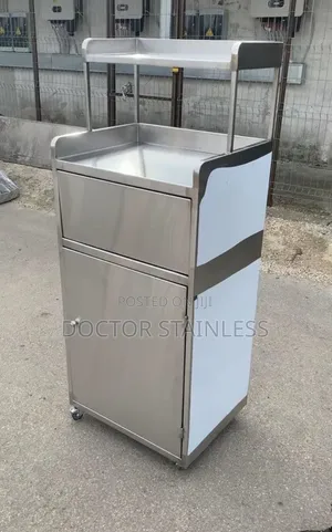 Vivor Freestanding Stainless Steel Storage Cabinet