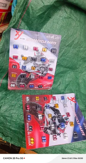 4pcs Mchanganyiko wa Valves za Tairi za Metali
