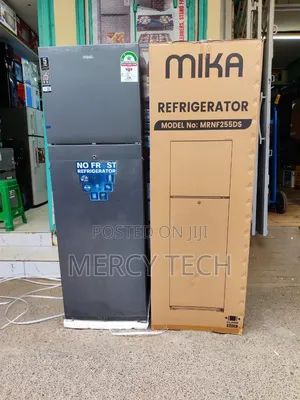 Mika Double Door Fridge - 255 Litres, No Frost