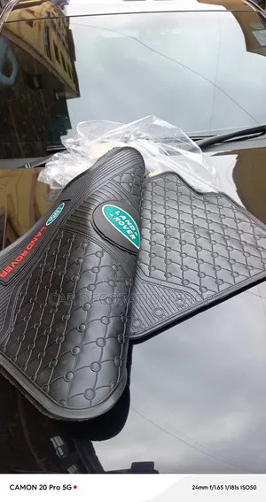Land Rover Mats za Mpira Zenye Muundo wa Kuzuia Kuteleza