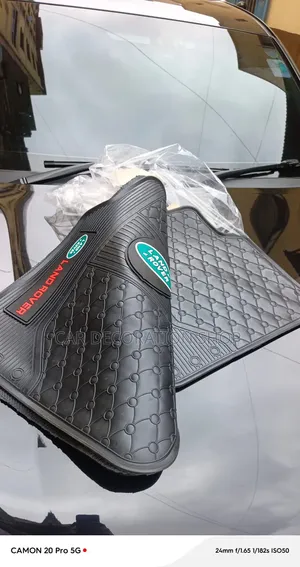 Seti ya Vipande 5 vya Floor Mats za Land Rover Zenye Anti-Slip