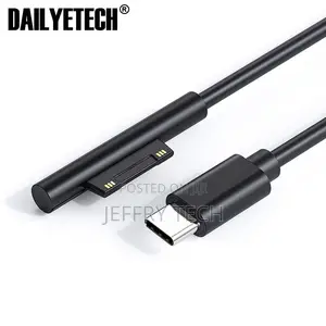 Kebo ya Kuchaji Haraka ya USB-C ya 1.5m kwa Microsoft Surface