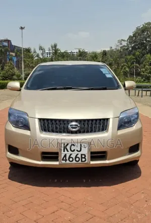 Toyota Axio 2010 Dhahabu
