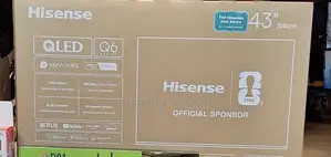 Hisense 43" QLED 4K UHD Smart TV - Bluetooth