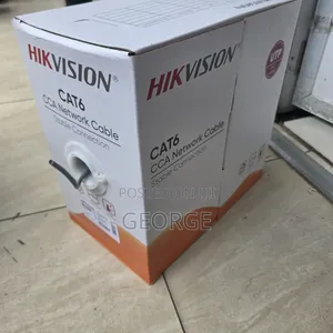 Hikvision CAT6 Cable ya Ndani ya Mtandao - 305m