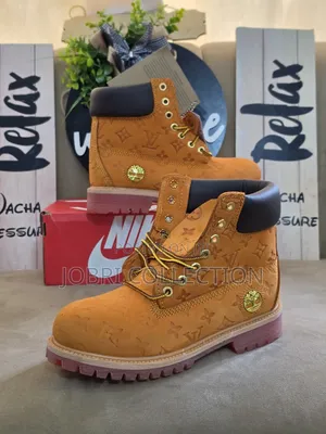 Viatu vya Timberland x Louis Vuitton vya Chuma