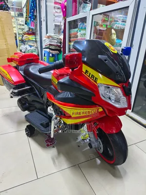 Kids Electric Rescue Bike - Brand New
