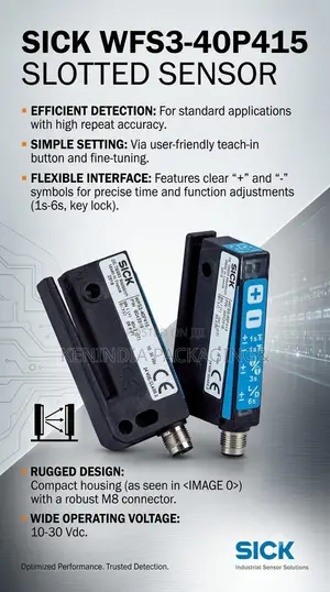 Brand New Slotted Sensor for Automation