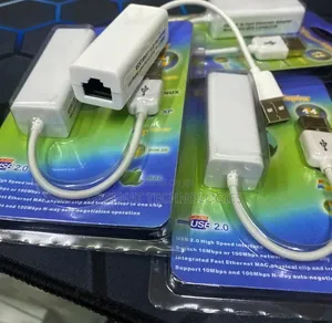 USB 2.0 kwa Adapta ya Ethernet (10/100Mbps)