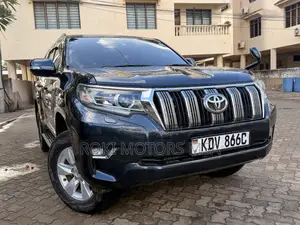 Toyota Land Cruiser Prado 2019 Nyeusi
