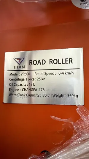 Titan Mashine ya Double Roller