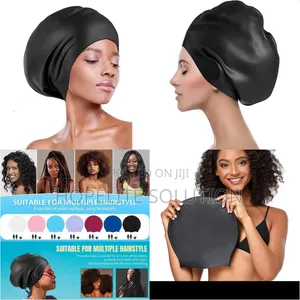 Kofia Kubwa Sana ya Kuogelea ya Silicone kwa Nywele Ndefu